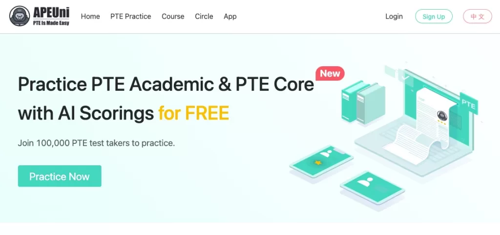 Công cụ luyện thi PTE Online tốt nhất